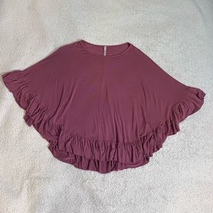 42 Pops Poncho Style Top M